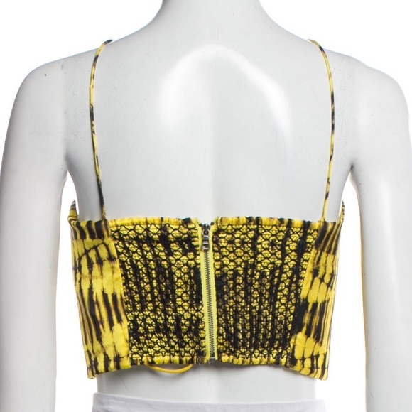 Alice + Olivia tie dye print crop top - Picture 3 of 3